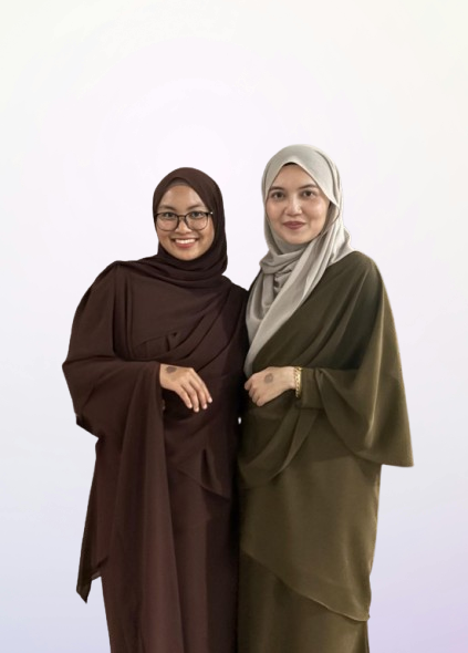 Nur Adilah and Riqa Ainureen
